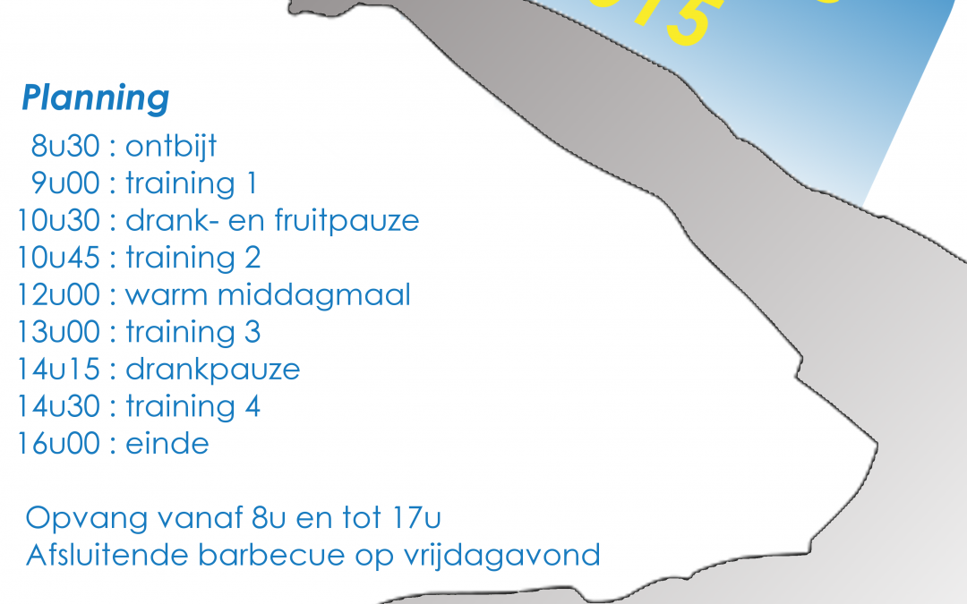 4-daagse paasstage: 13, 14, 16 en 17 april 2015