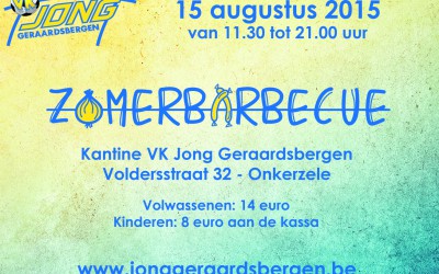 Zomerbarbecue op 15 augustus 2015