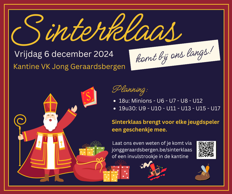 Sinterklaas Facebook Post Agenda
